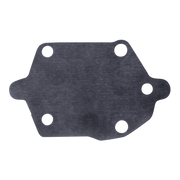 A fuel pump diaphragm with four pre-drilled circular holes, shown flat against a solid white background.
