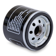 Black Prime Line oil filter on a white background