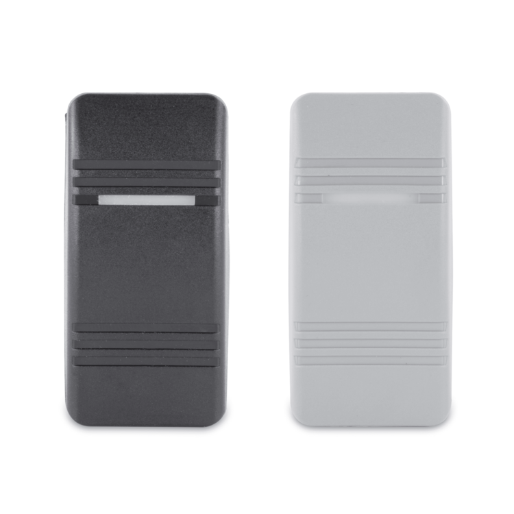 Two Sierra rocker switch panels on a white background