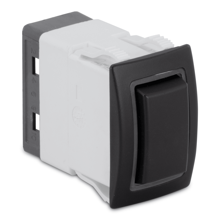 Rocker Switch, Blue Halo | RK40680B