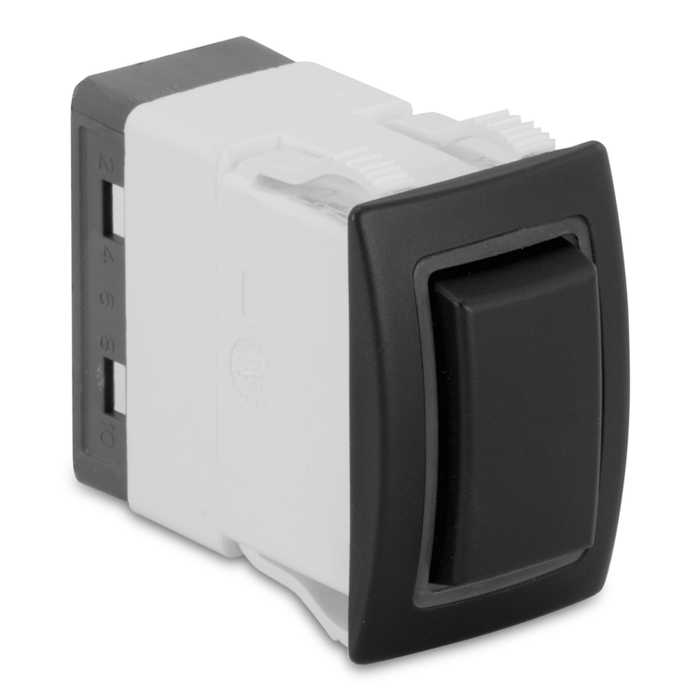 Rocker Switch, Green Halo | RK40700G
