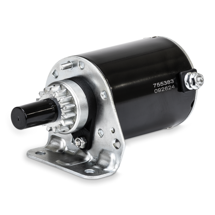 Black Prime Line 7-06874 starter on a white background