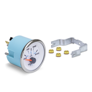 Temperature gauge with accessories on a white background