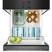 Top view of an open Dometic NRXD boat or RV refrigerator
