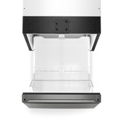 Top view of an open Dometic NRXD boat or RV refrigerator