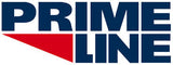 Prime Line logo with blue text and red triangle on a white background