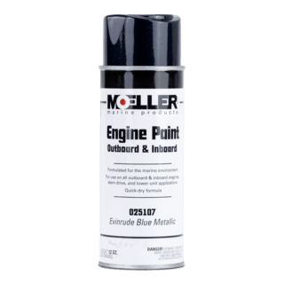 Moeller - OMC Charcoal Metallic Marine Engine Paint