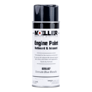Moeller - OMC Charcoal Metallic Marine Engine Paint
